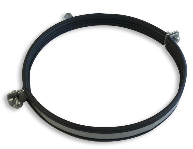 Spiroklammer HKSVG-SF 200mm m/gummi