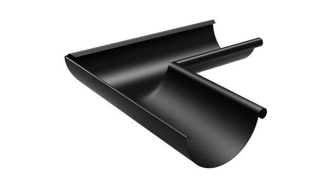 RENNEVINKEL 125mm Inner SVART MATT