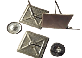 Selvklebende Pins  32mm m/skive (100 stk/pk)