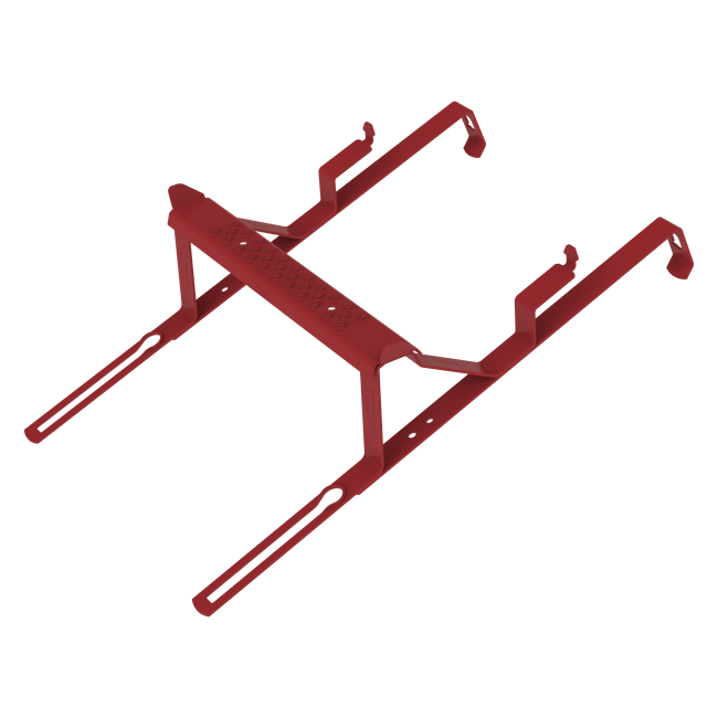 STIGETRINN TL-30 MØRK RØD