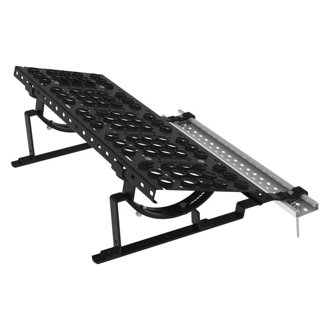 Feieplatå FP8 F-460 Aerodec/Evertile Sort