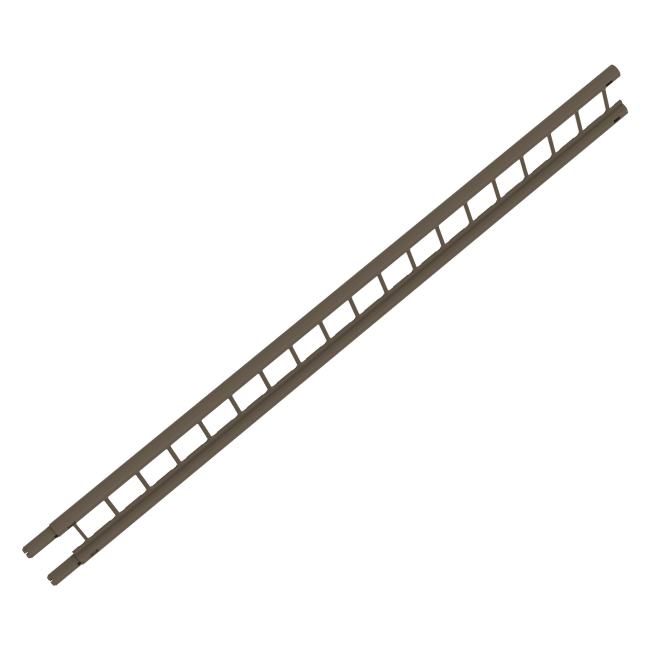 Gelender SN GG-11 108cm Mørkgrå RAL 7043