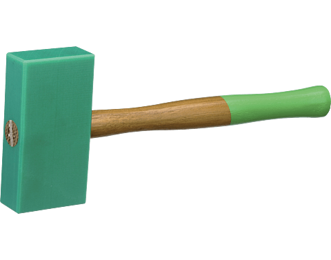 Plastklubbe Firkant 550gr