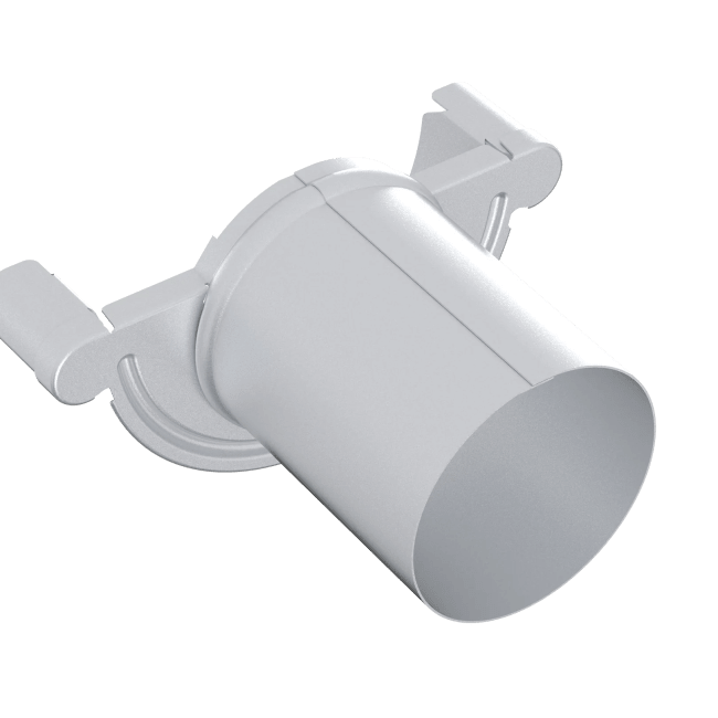 Endebunn M/Stuss 125mm   Sort