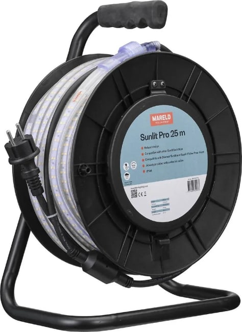 SUNLIT LED-slynge Mareld Proline 25m trommel