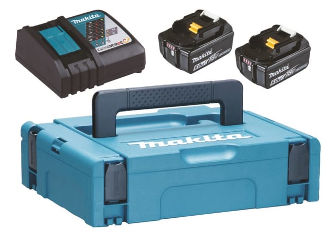Makita Powerpack 18V, 2 X 6,0Ah Enkeltlader
