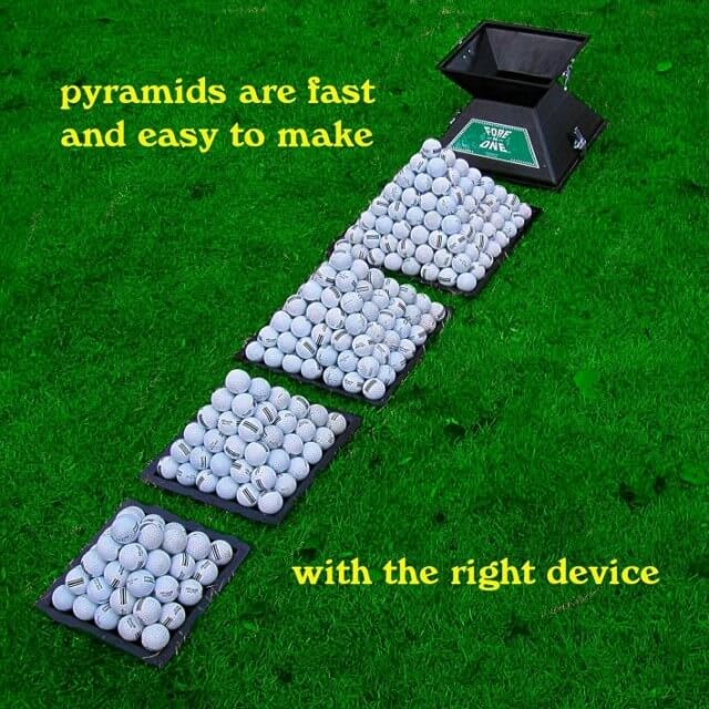 Stacker Inc. Original Golf Ball Pyramid Stacker