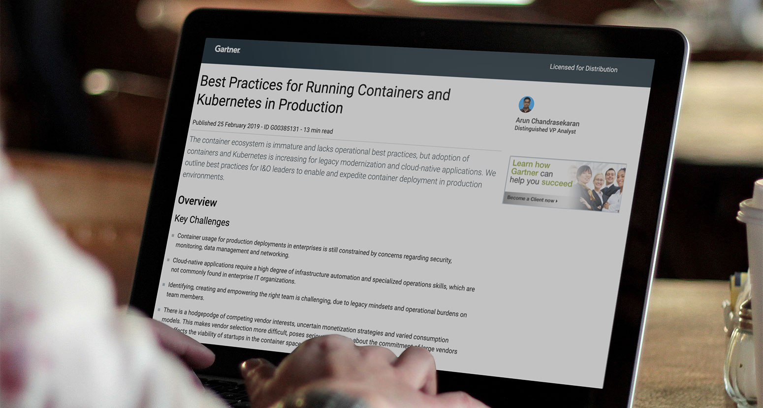 Gartner best practices for & container security StackRox