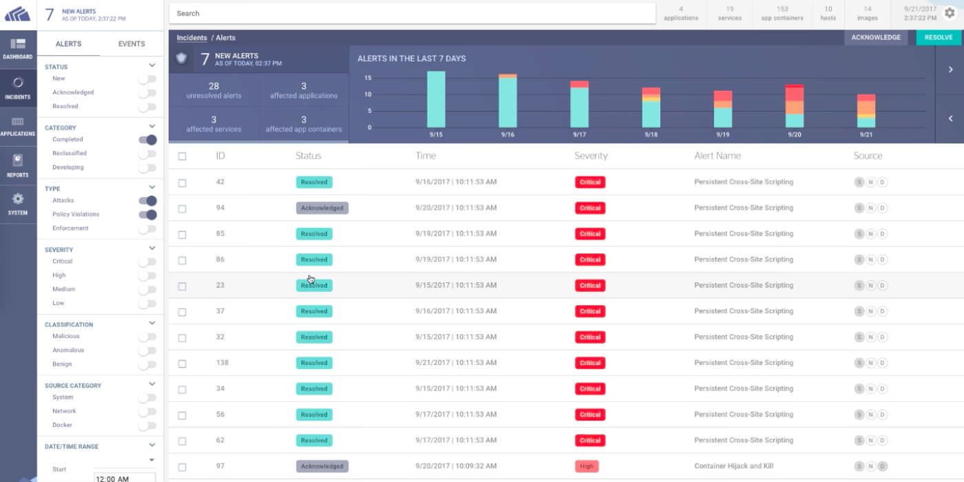 Video demo of threat hunting