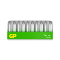 Batteri   1,5v AA pakke á 40 batterier LR6 GP Super Alkaline