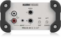Klark Teknik DI 22P AV Passive Stereo DI Box
