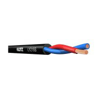 Klotz høyttalerkabel Twinax 2x1,5mm² PVC svart, LY215TSW
