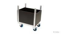 Nivtec trolley for accessories, small, 64 x 48cm, with floo