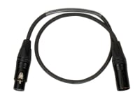 Link DMX-kabel   0,5m XLR5M-XLR3F Overgang 5-3