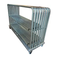 Nivtec rail trolley, large, for 16 large rails, 194 x 60cm