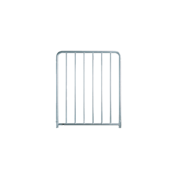 Nivtec safety rail with vertical bars, h: 110cm, w:  85cm