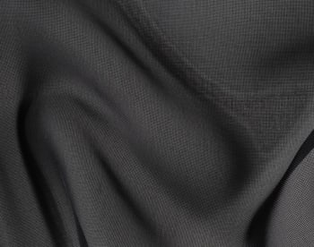 Voile Svart  Vfls 300cm   55g/m² Trevira