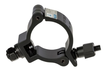 Bright hook clamp, black, SWL 75kg, TüV approved - Xline