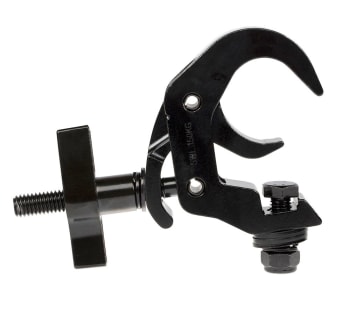Bright quick trigger clamp SWL 150kg black, ink M12 bolt-kit