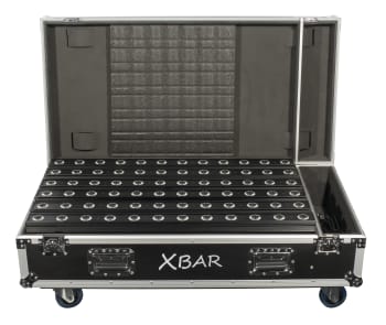 Bright Xbar kit, case med 6 Xbar 12x12W RGBWAUV, Xline