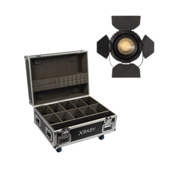 Bright Xbaby Led Fresnel TW Seetronic T1, 10 in case, Xline