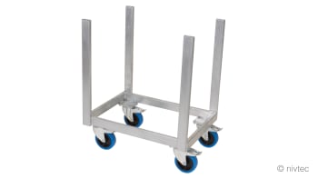Nivtec trolley for legs, small, 64 x 48cm, incl. belt 1,6 t