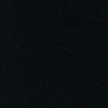 Teppe i svart molton 2,34 m b x 3.05 m h
