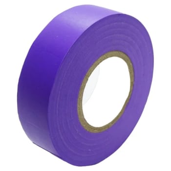 Tape Elektro PVC 19mm 20m 7. Lilla 8 pakk pris pr. pakke