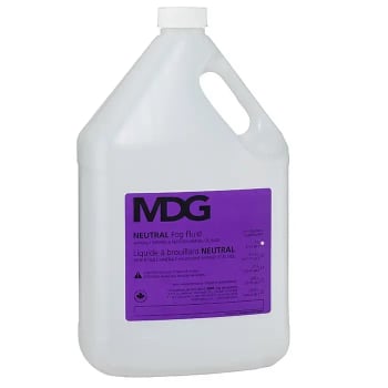 MDG Fluid Box of 4 x 4-Litres of  NEUTRAL FOG FLUID