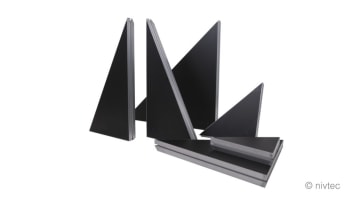 Nivtec platform, triangle: 100x100x100cm