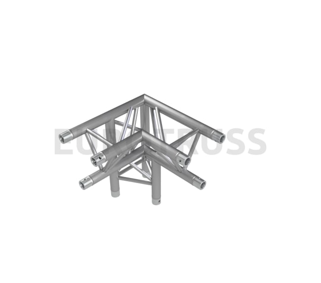 Eurotruss FD33 90 dgr + up RIGHT 3-way corner 50x50x50cm