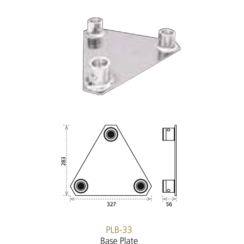 Eurotruss HD/FD33 Baseplate