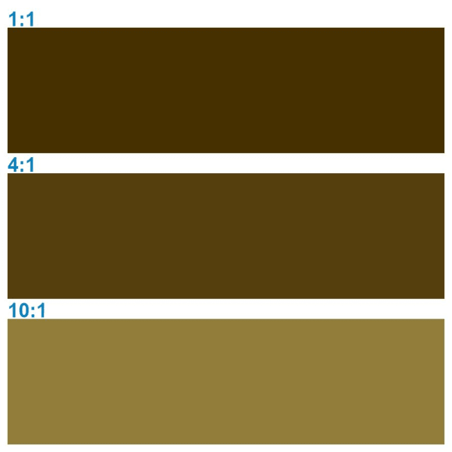 Rosco Supersat 59861 Raw Umber 1L