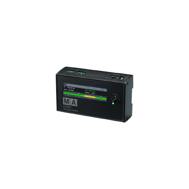 MA grandMA3 2Port Node DIN-Rail