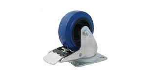 Penn   W0985-V6 HD Hjul 100mm blå m/lås