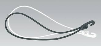 Spanfiks m/krok Svart 4mm 25cm    199265SC