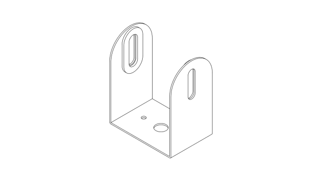 Meyer..MUB-MM-4XPD, U-shaped Mounting Bracket for MM-4XPD