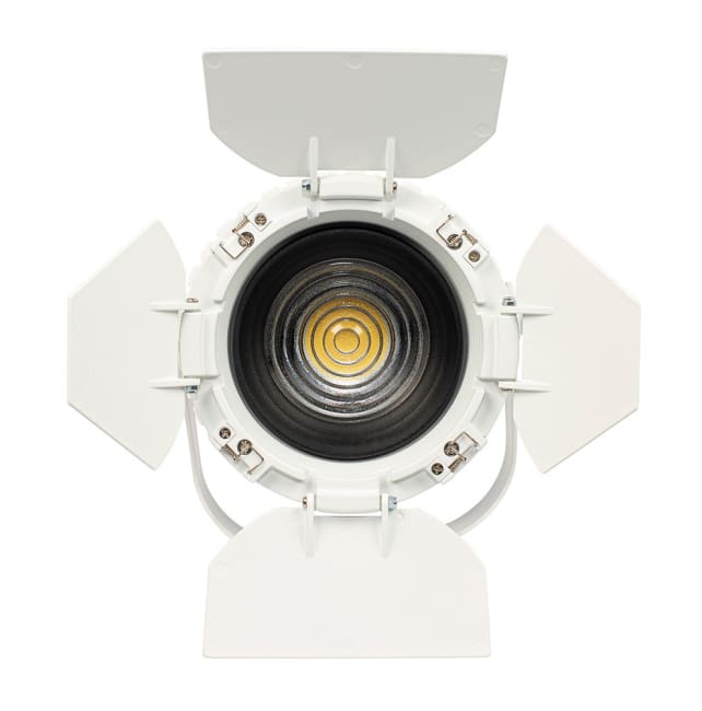 Bright Xbaby Color, RGBW LED Fresnel, White, Powercon, Xline