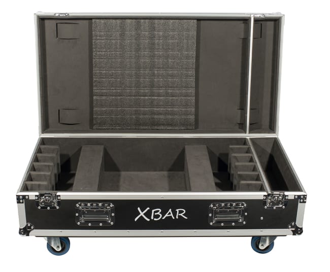 Bright Xbar Flightcase for 6 Xbar. w/o wheels, Xline