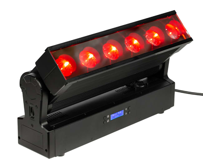 Bright Xtilt 6x40W RGBW, zoom 4-42°, Xline