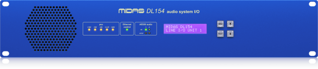 Midas DL154 - 8 inp. / 16 outp. Fixed Format I/O Unit