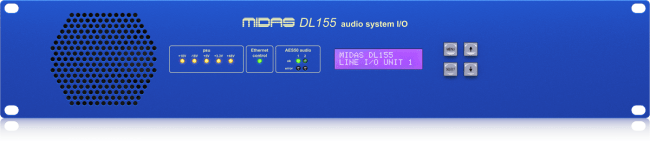 Midas DL155 - 8/8 Analog, 8/8 AES/EBU Fixed Format I/O Unit