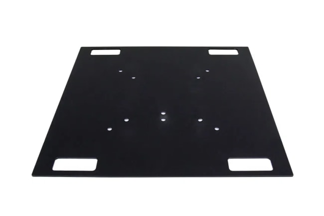 Eurotruss Steel Baseplate 80x80cm, 40kg Black