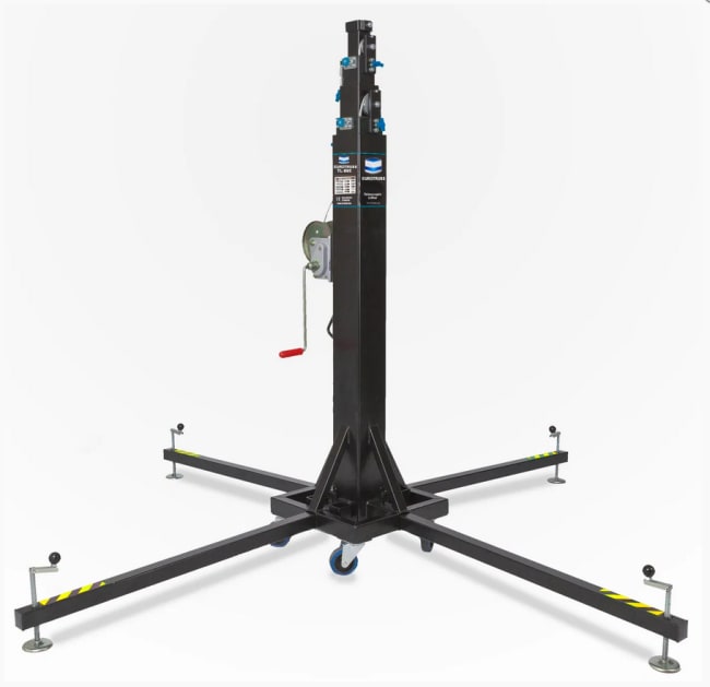 Eurotruss TL-065 Eurotruss Toploader,Black, 300kg - 6,50m