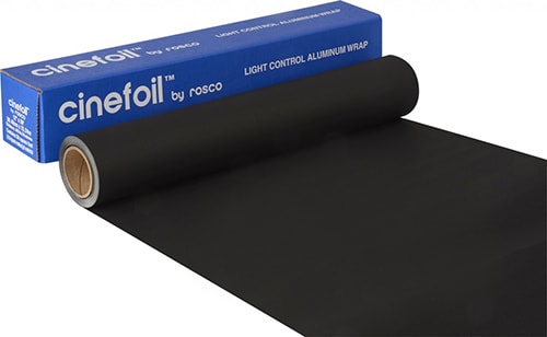 Rosco Cinefoil Black  61cm x 7.62m (boxed) Blackwrap