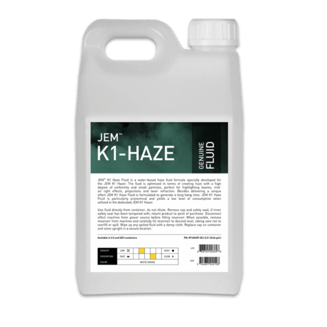 JEM K1 Haze Fluid, 4x 2.5 l