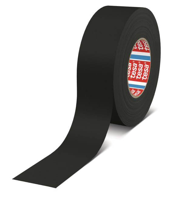 Tape  Gaffa   50mm 50m svart matt Tesa 53949 Nettopris.