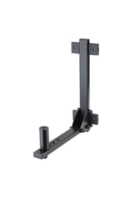 K&M 24140 Høyt.Stat. Veggbrakett 90gr. Pole Mount.