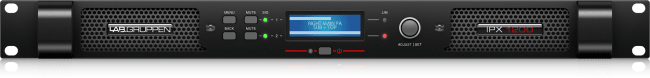 Lab Gruppen IPX 1200, 1U 2x600W Forsterker m/DSP