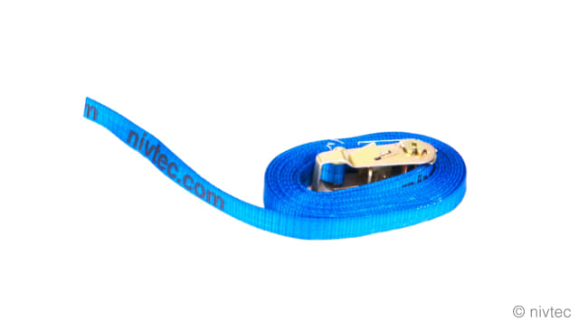 Nivtec ring ratchet belt, width: 2,5cm, length: 5 m, 1,6t